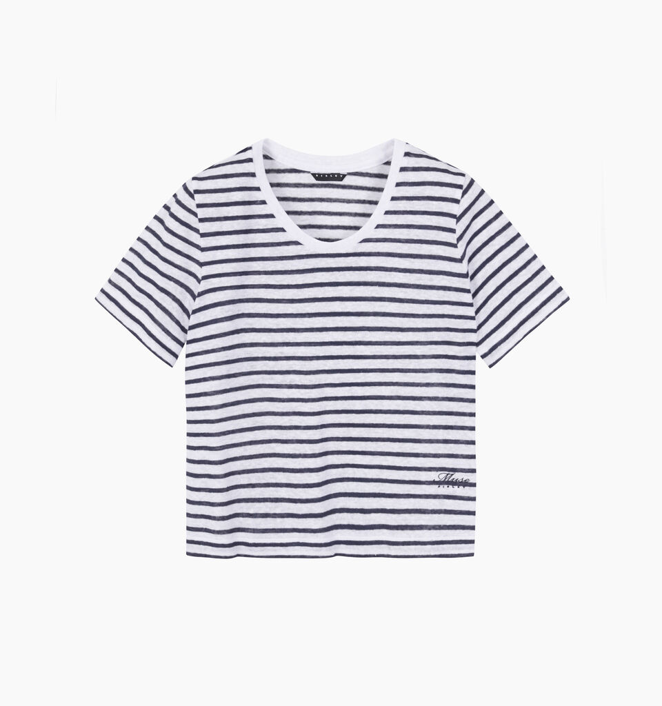 T-SHIRT - sisley k short sleeve t-shirt - Dark Blue | Sisley K image number 2